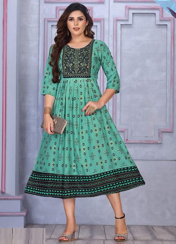 Golden Fashion Forever 1 Ethnic Wear Wholesale  Anarkali Kurti Collection